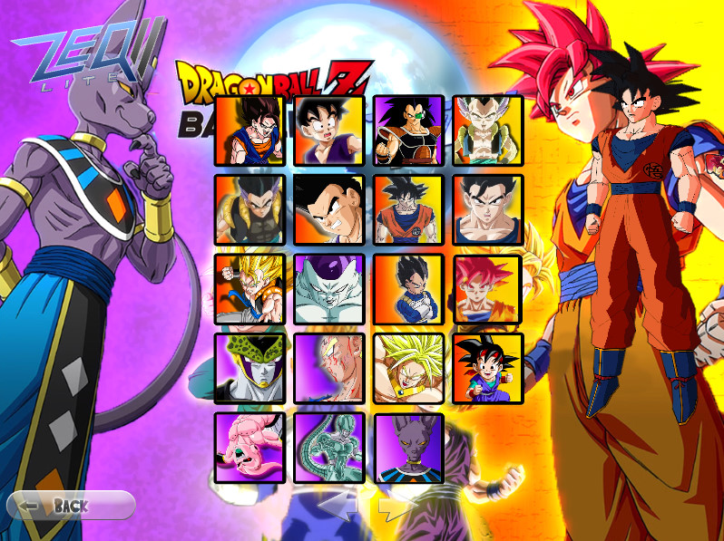 dragon ball z battle of z all characters and transformations