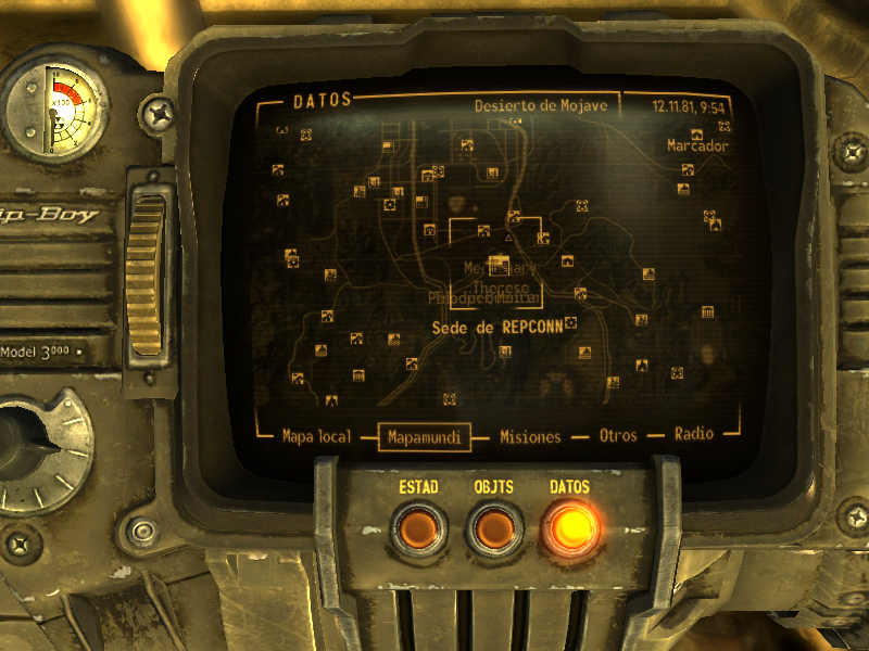 Gun Location image - AER10 Yellow Laser Rifle mod for Fallout: New ...