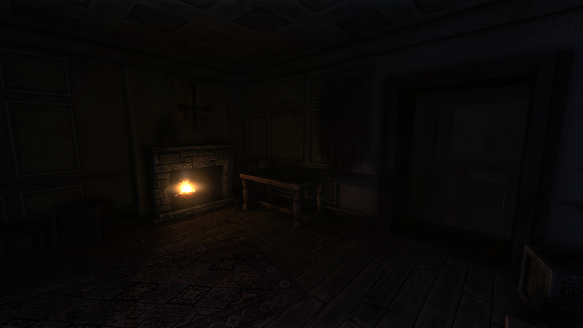 Fireplace image - In Lucy's Eyes mod for Amnesia: The Dark Descent - ModDB