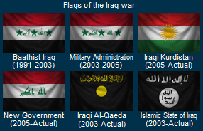History of Iraq Flag, Evolution of Iraq Flag, Flags of the world