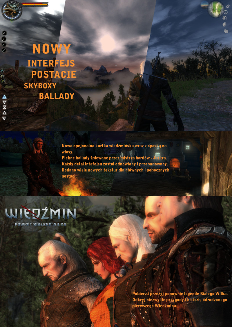 Image 1 - Farewell of the White Wolf mod for The Witcher 2