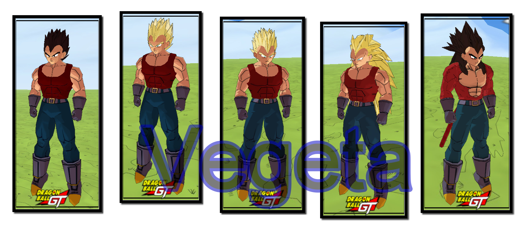 Vegeta GT image - Dragonball A.F mod for ZEQ2 Lite - ModDB