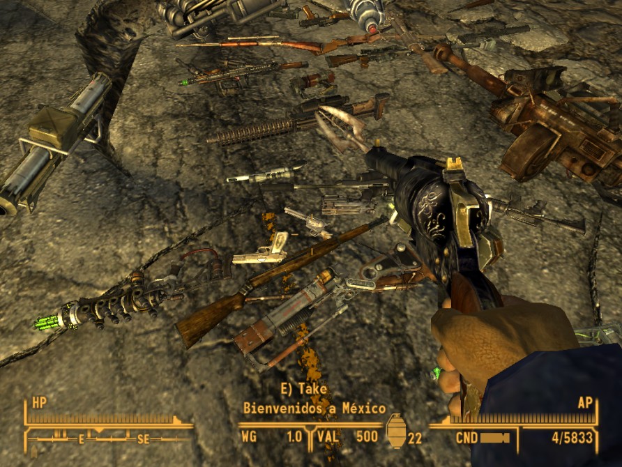 fallout new vegas mod unique weapons