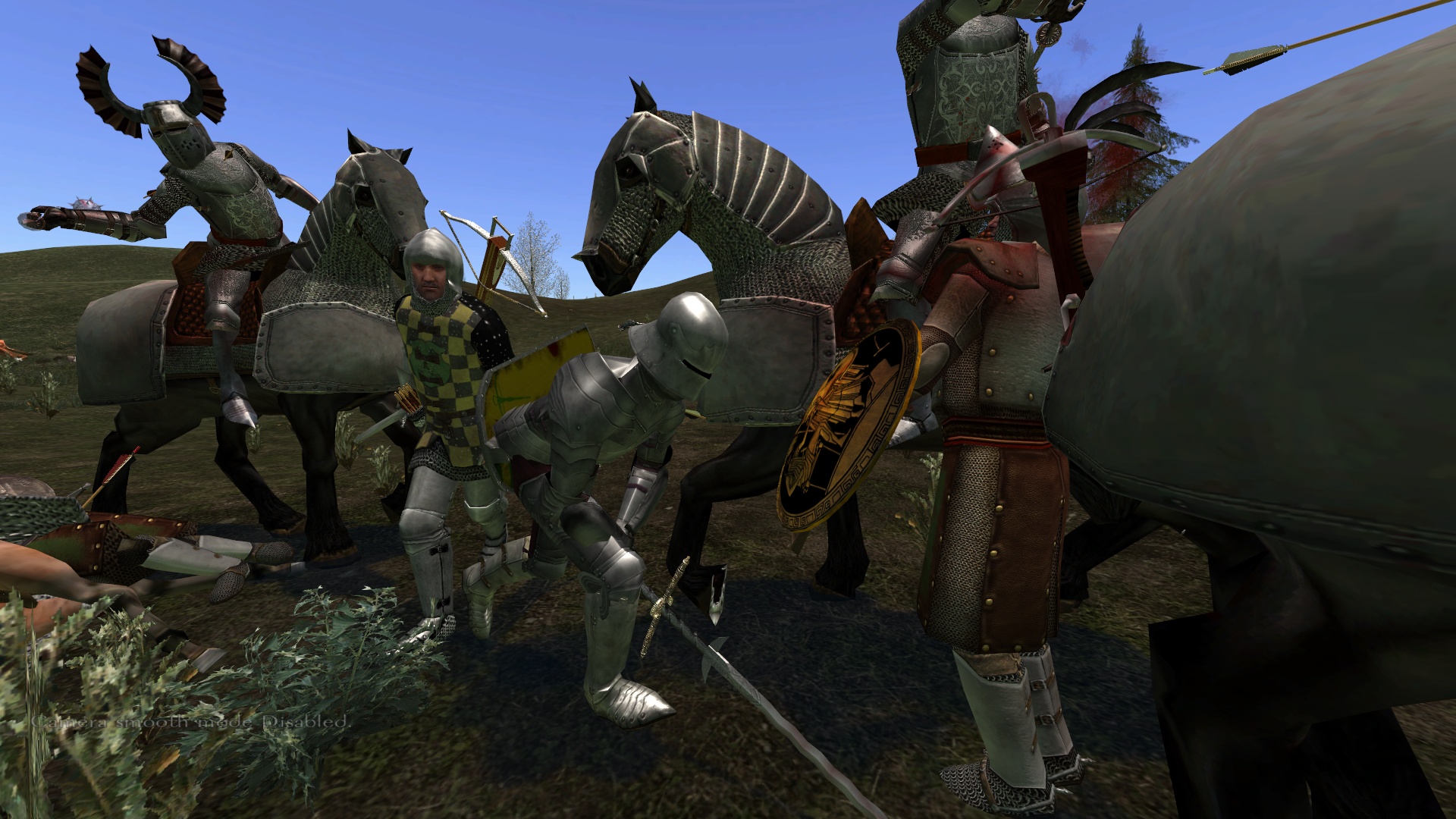 mount and blade warband new dawn entrancing camp