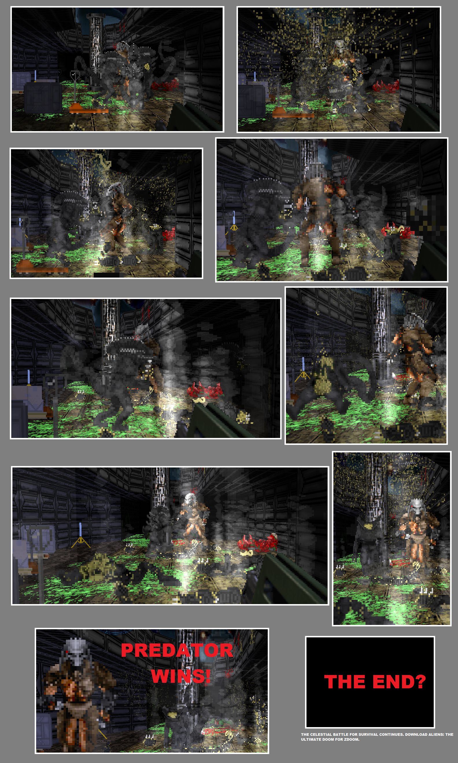 ALIEN VS PREDATOR COMIC image - Aliens: The Ultimate Doom mod for Doom ...