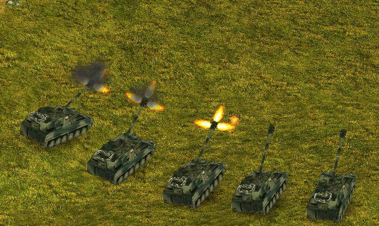 New effect for Howitzer fire image - Fierce War mod for Rise of Nations ...