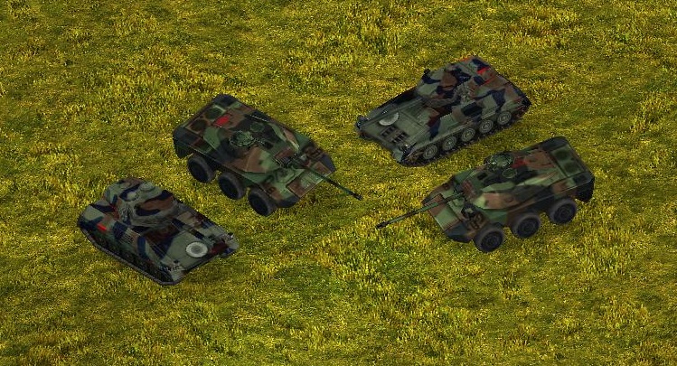 AMX10 vs AMX13 France image - Fierce War mod for Rise of Nations ...