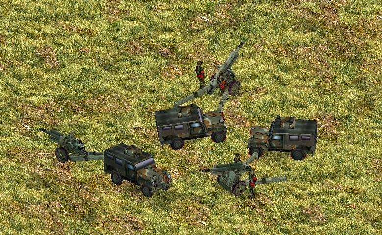 New skin howitzer for South Korea image - Fierce War mod for Rise of ...