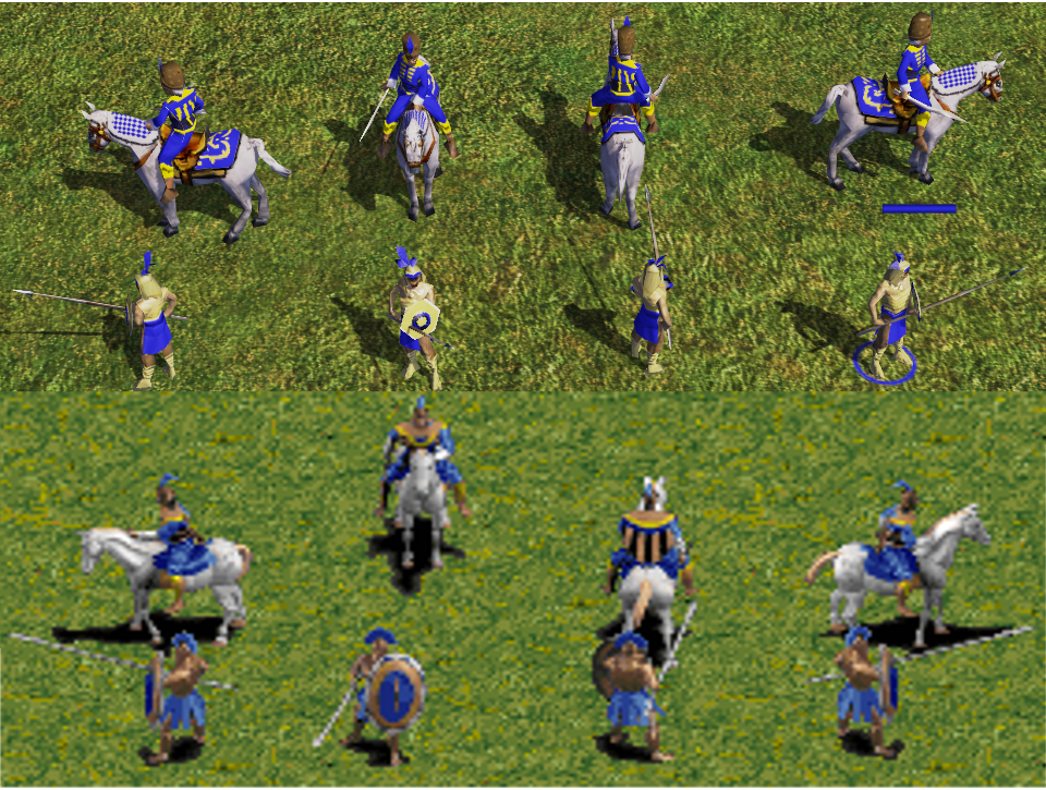 age of empires 1 units