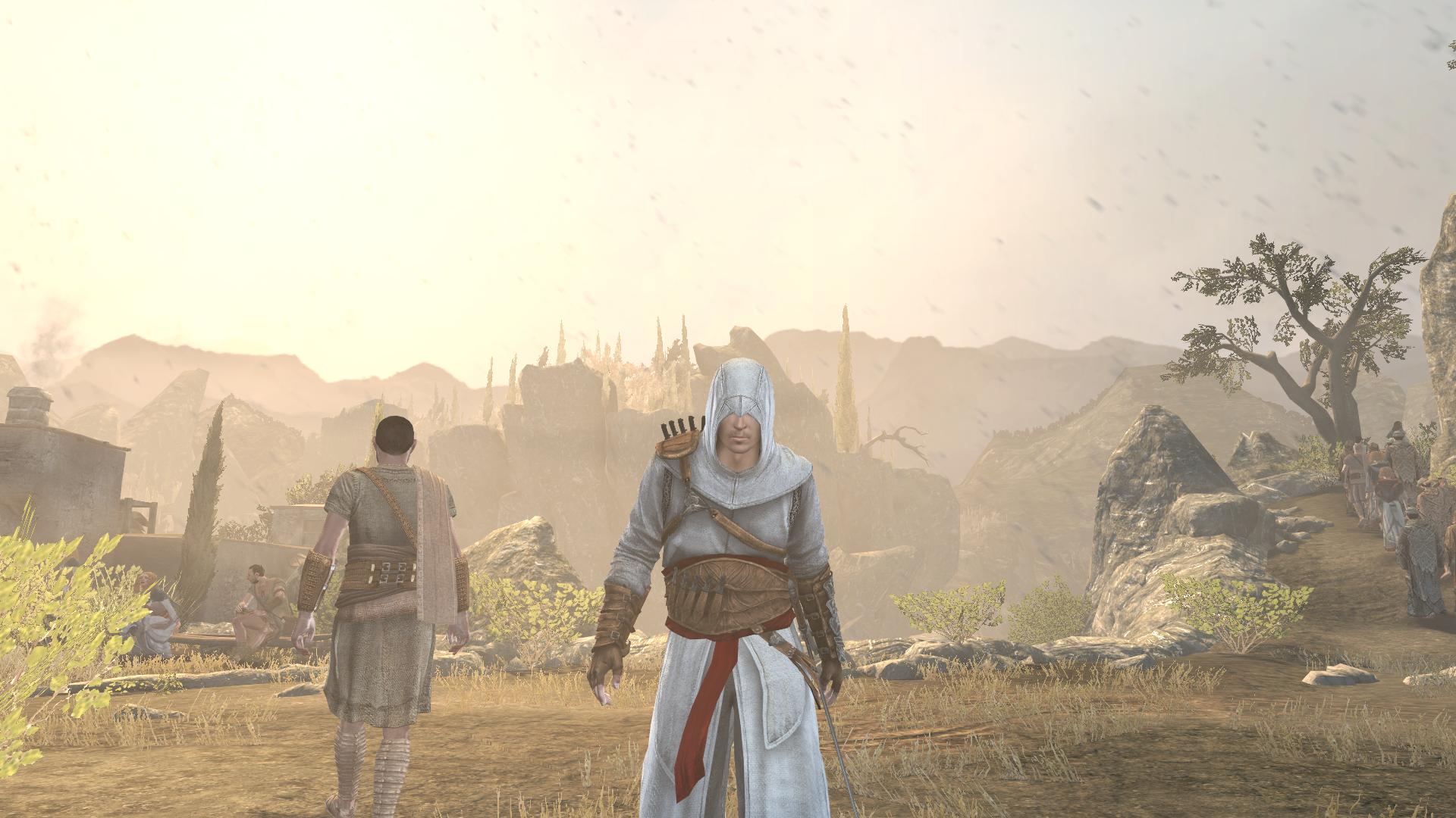 Assassin's Creed Remastered ( Graphics Mod ) Masyaf & Damascus Gameplay 