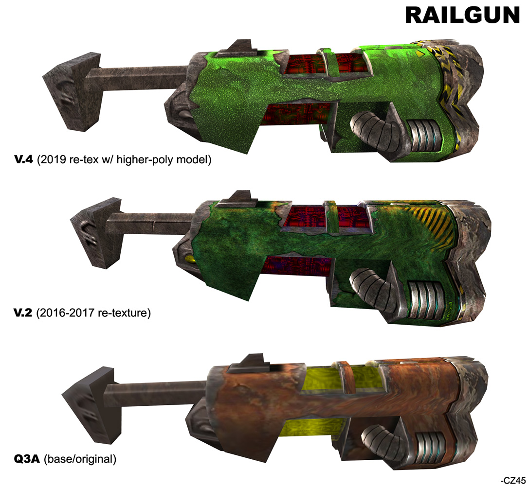 HD Weapon Re-Texture version4 image - CZ45's Q3A Mod Repository for Qu...