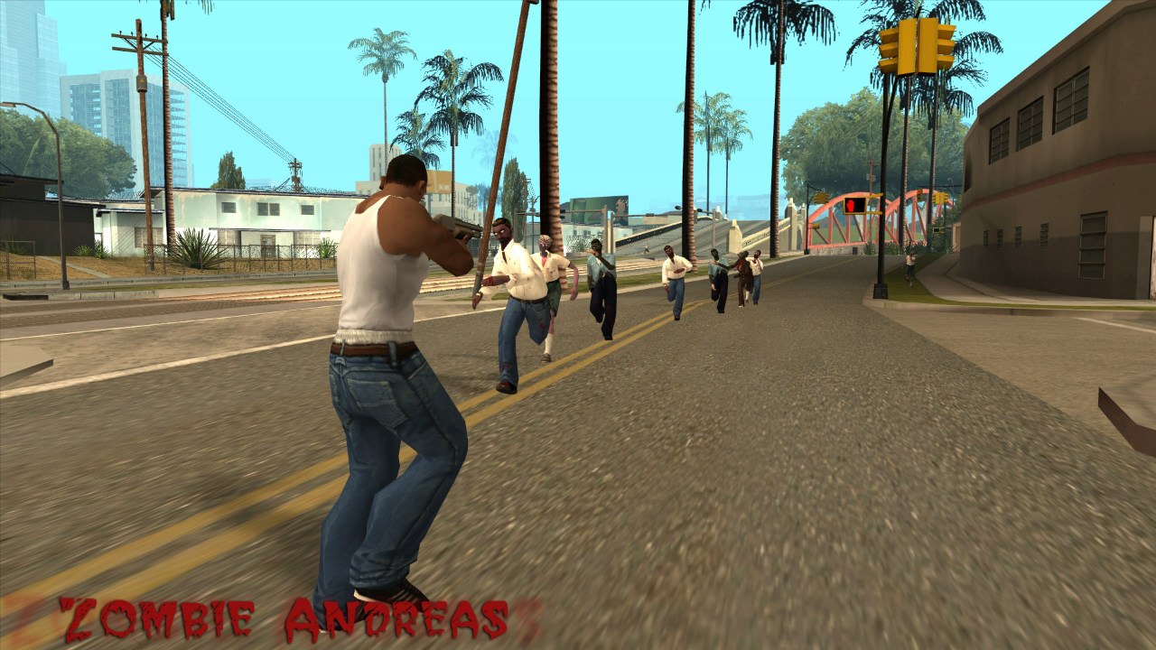 Гта зомби андреас. Grand Theft auto San Andreas зомби. ГТА Сан андреас Zombie Andreas. GTA Zombie Andreas 1.1.