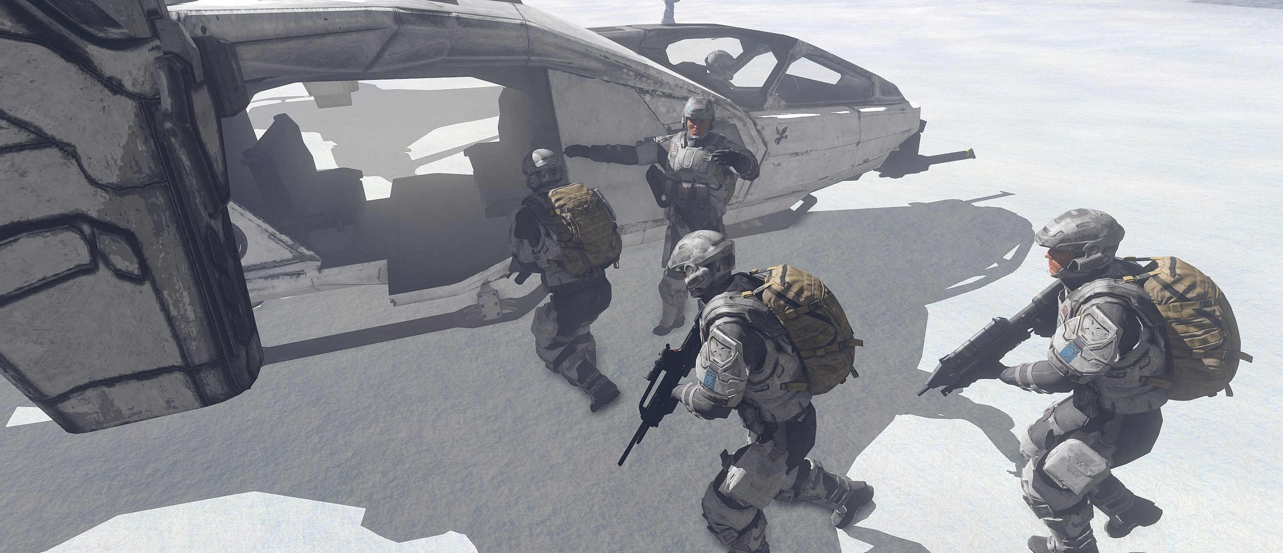 How Operation: TREBUCHET authentically recreates Halo Marines in ArmA 3