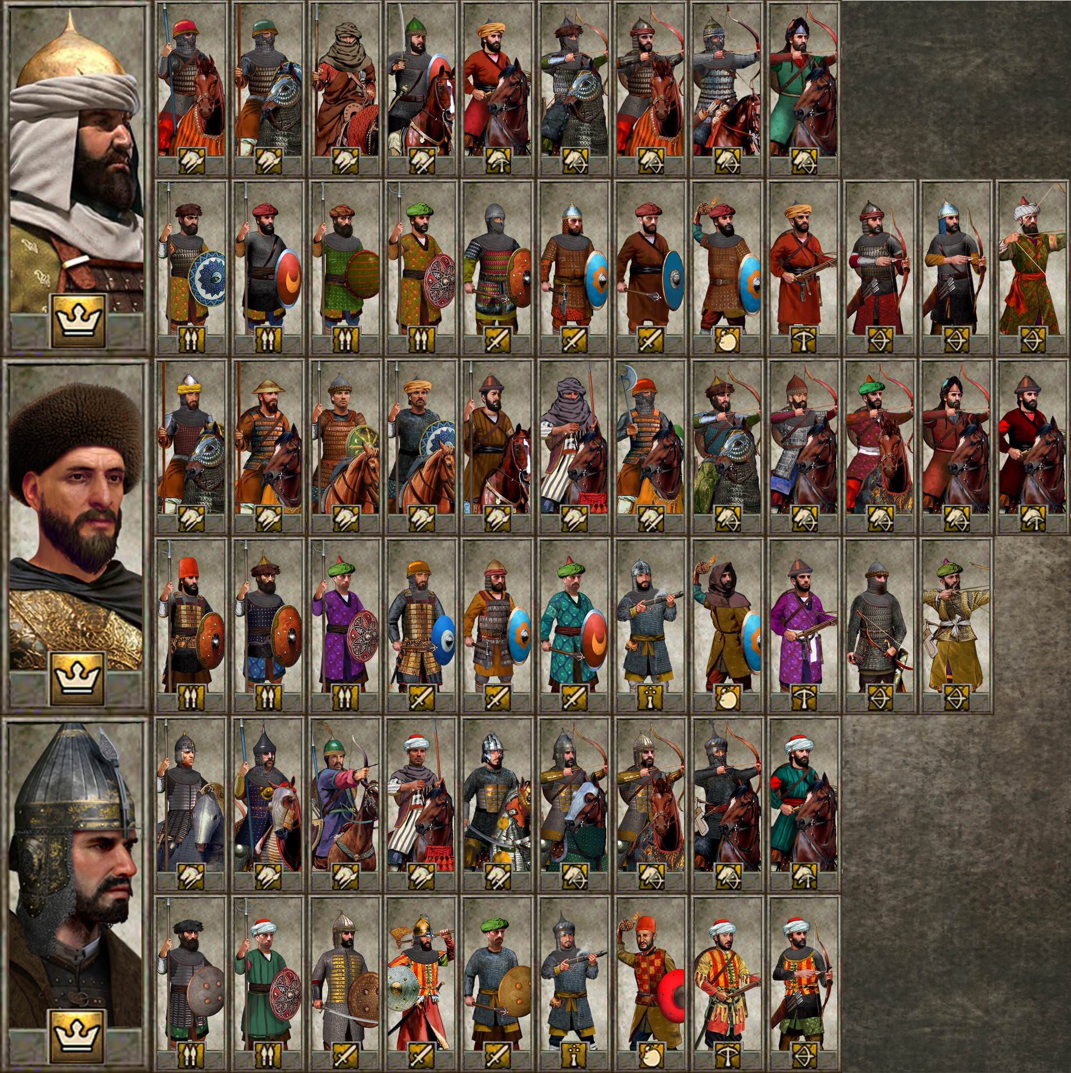 medieval kingdoms total war attila 1212 ad factions