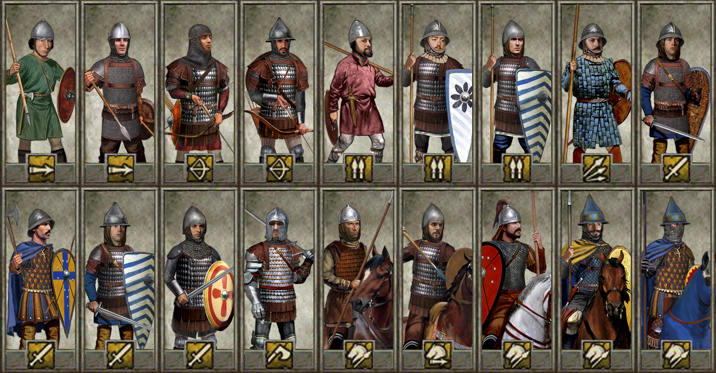 medieval 2 total war kingdoms unit id list