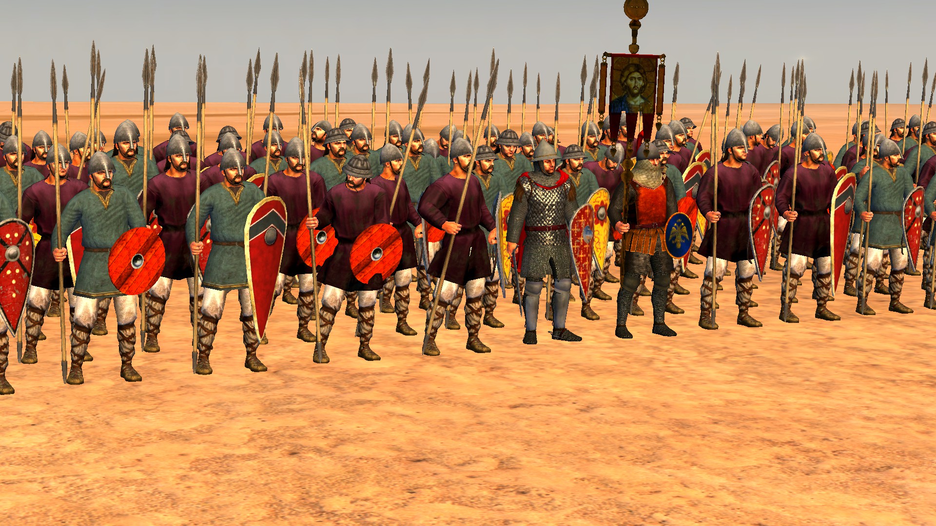 Revamped Niceaen Militia Spearmen image - Medieval Kingdoms Total War ...