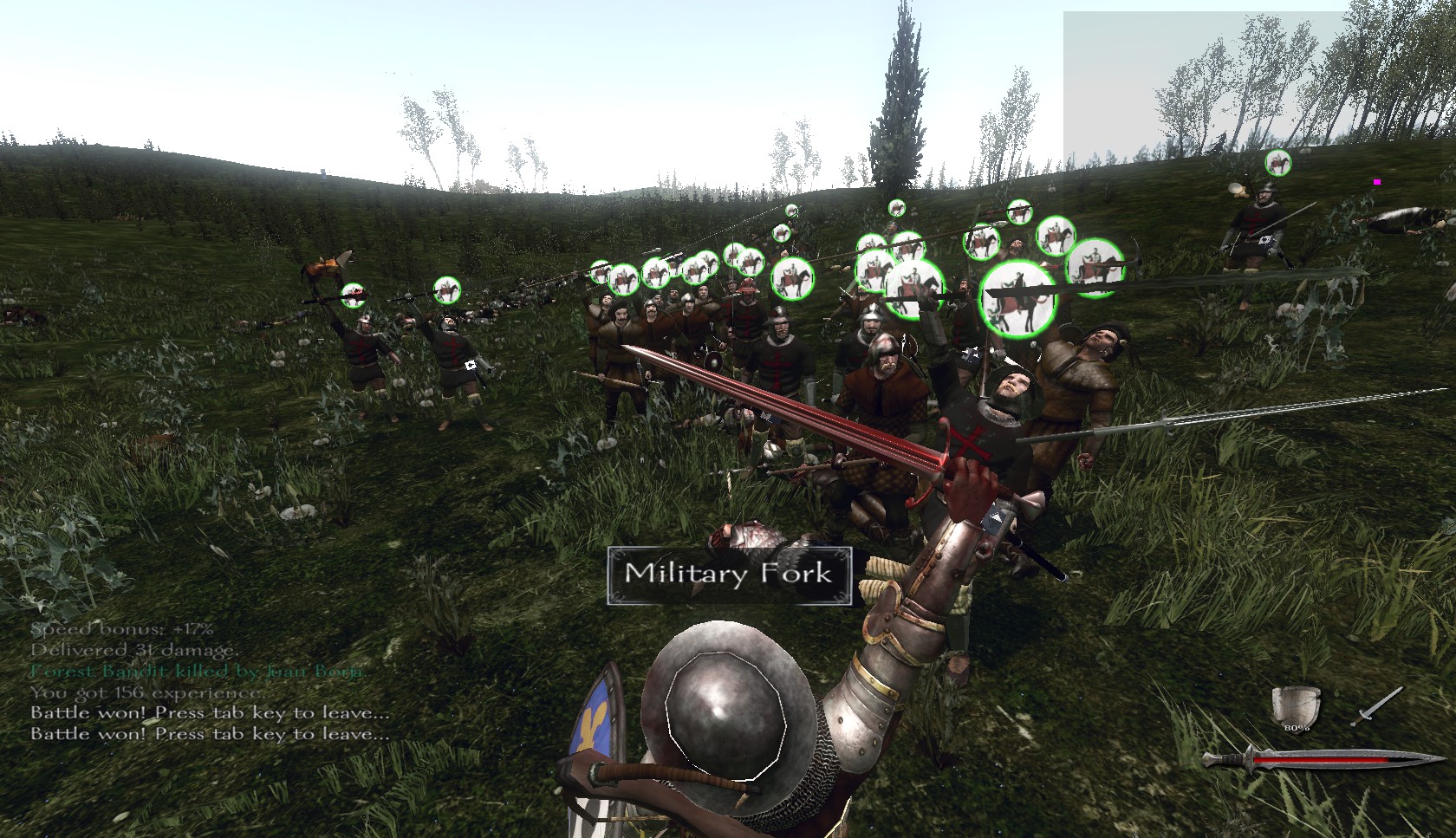 mount and blade warband victory