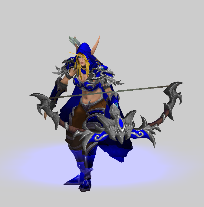 Sylvana(new bow) image - Warcraft 3 - Reborn mod for Warcraft III ...