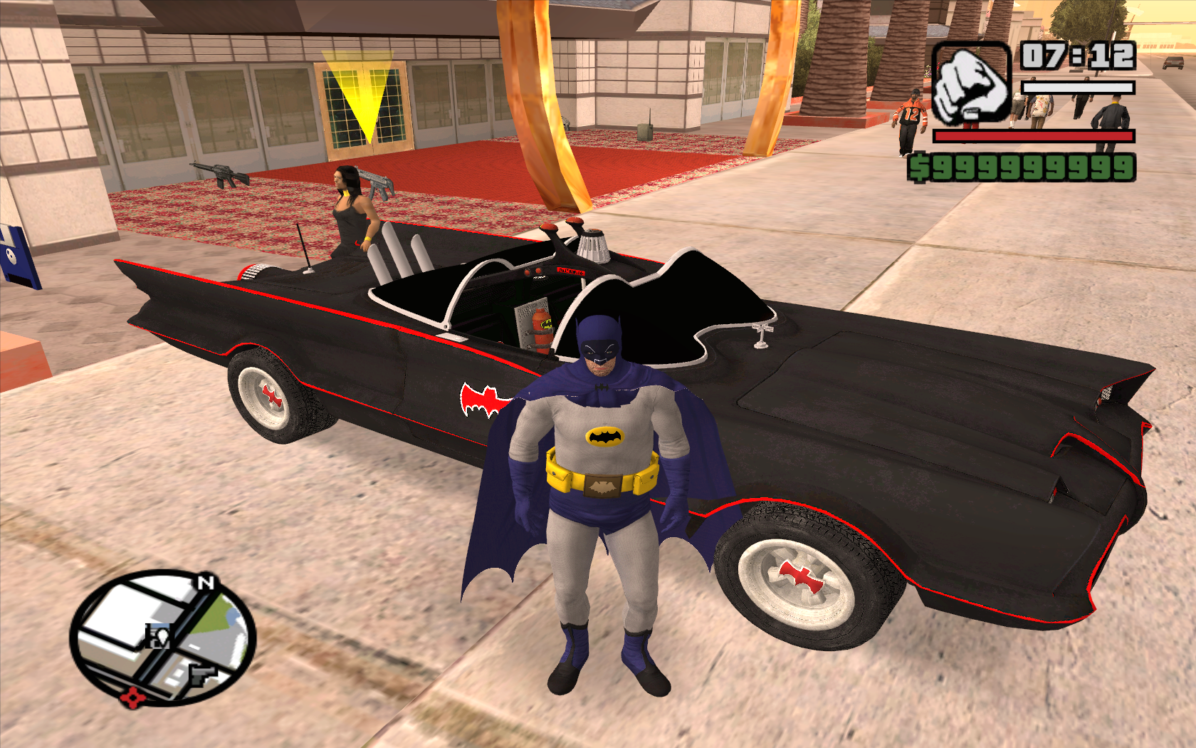 Download Batman arkham knight for GTA San Andreas (iOS, Android)