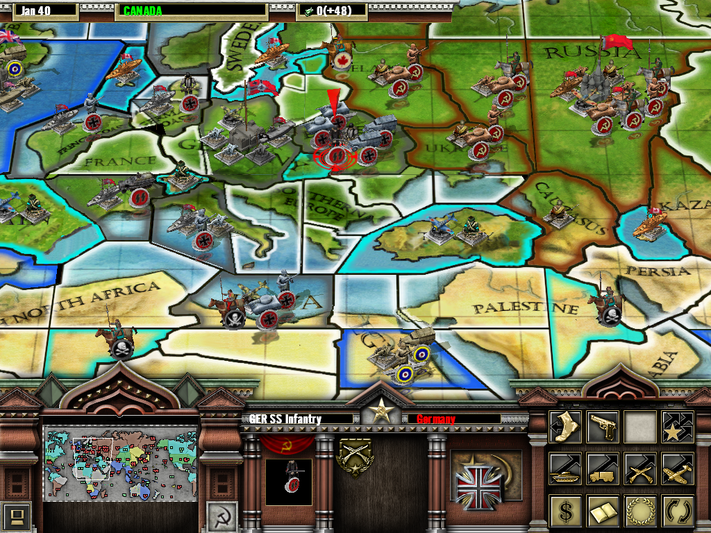 axis and allies rts