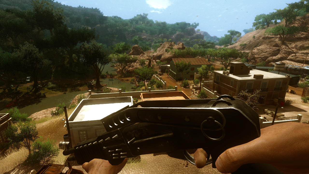 Far Cry 2 SweetFX/ReShade Graphics Mod Before & After Comparison