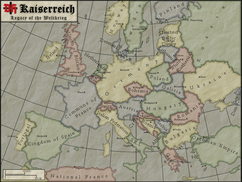 Kaiserreich Legacy Of The Weltkrieg Mod For Darkest Hour Mod Db