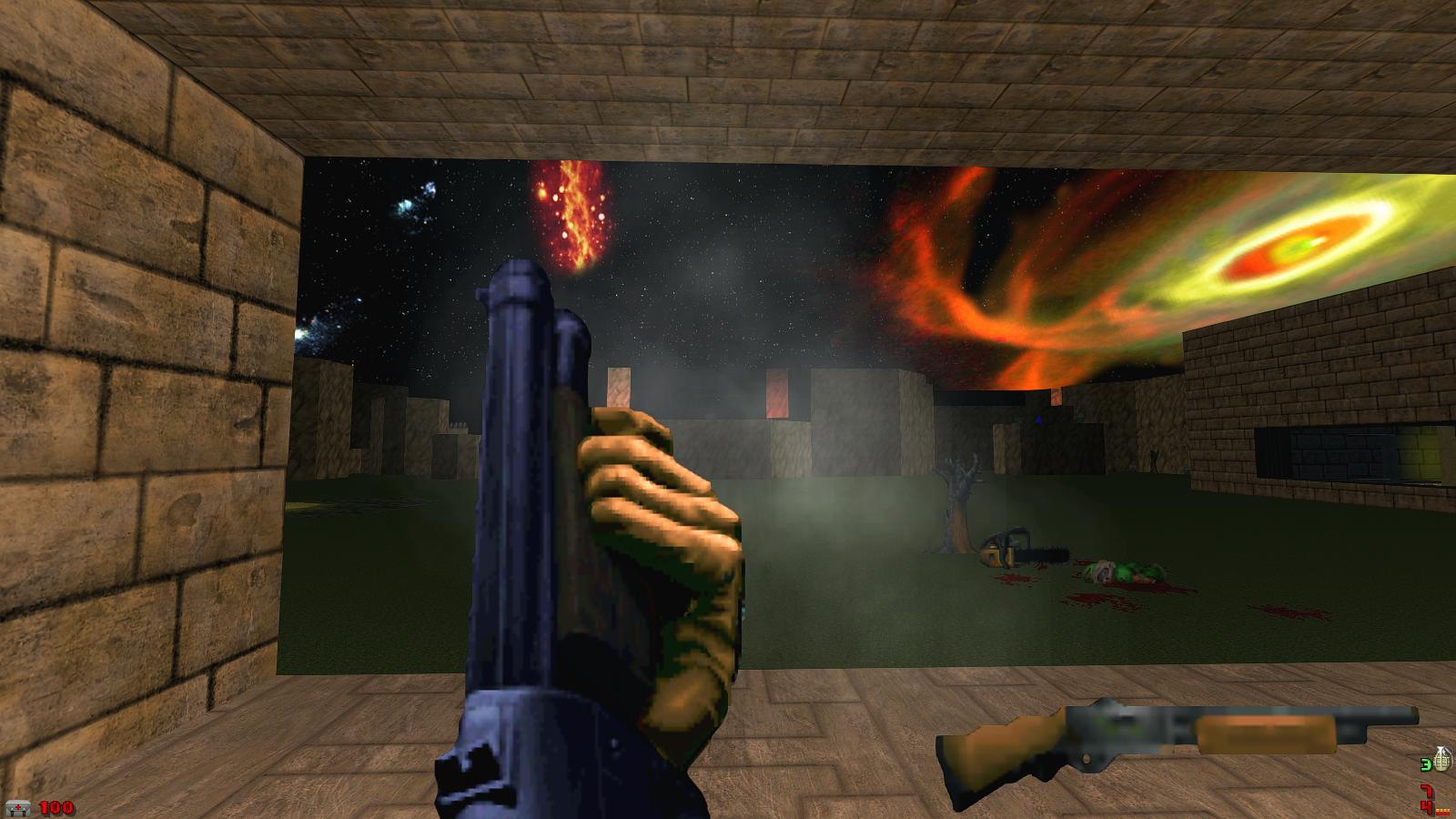 brutal doom redemption mod for doom, doom 64 ssg and shotgun return, image,...