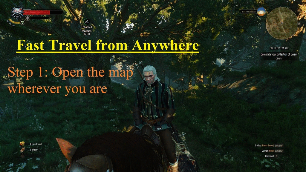 witcher 3 fast travel from anywhere mod
