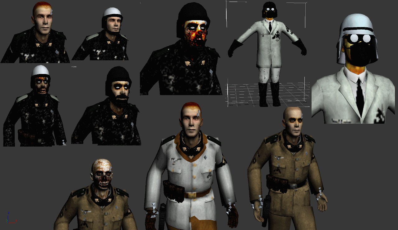 Half life npc. Half Life 2 охранник. Half Life 2 NPC.