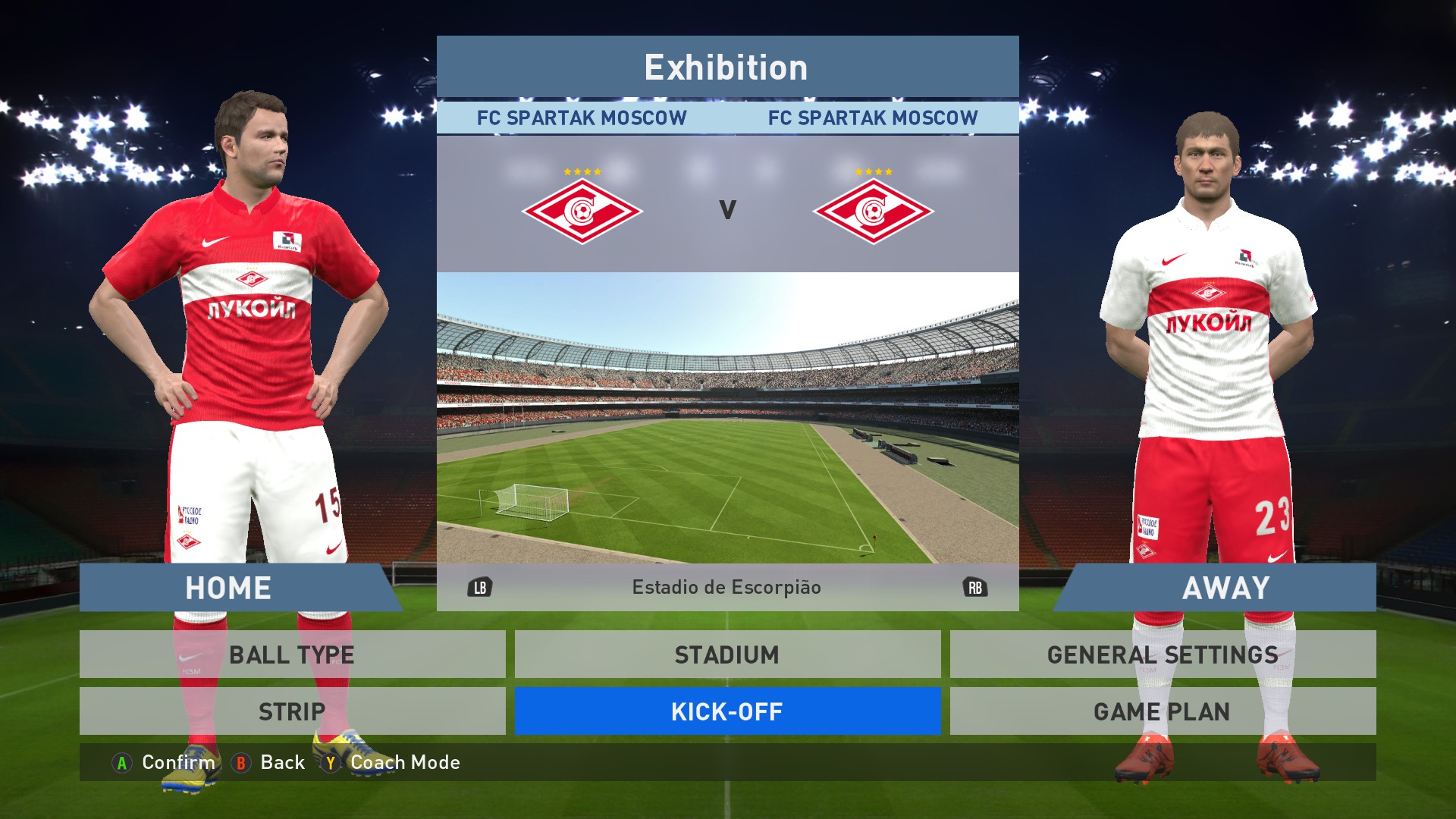 eFootball PES 2021 SPARTAK MOSCOW Base Copy 