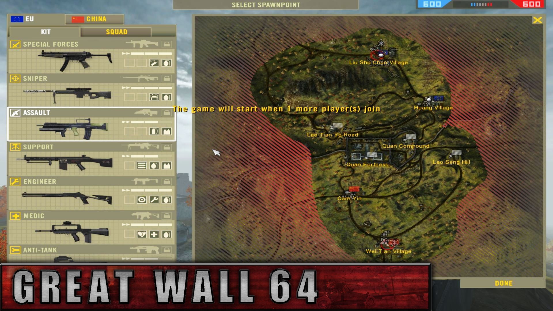 battlefield 2 bots on 64 player maps