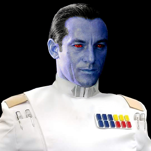 my (hopefully) final version of Admiral Thrawn "played by"...