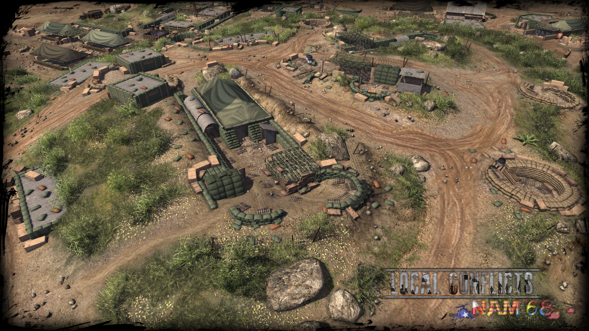 khe sanh combat base map