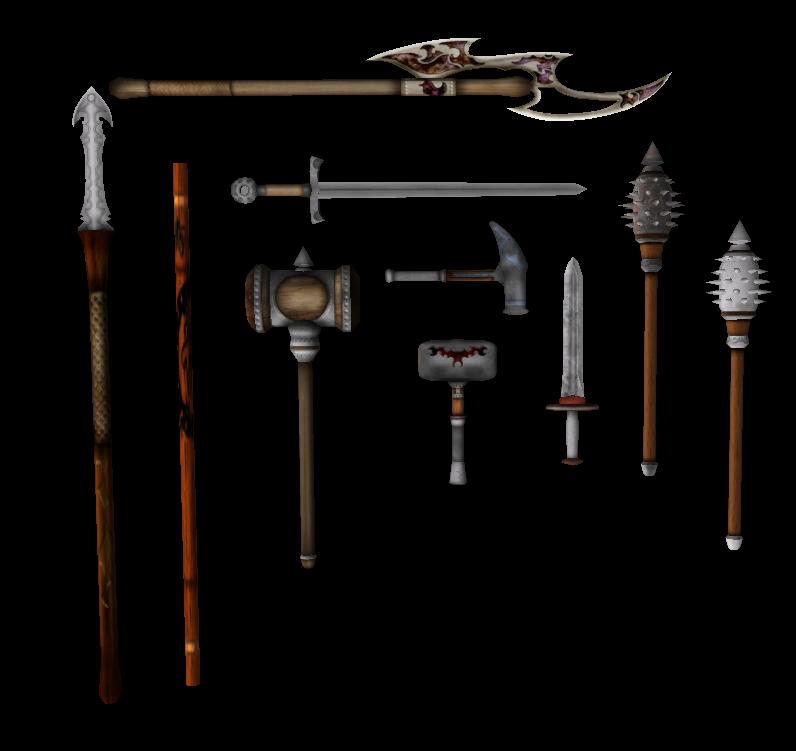 Djoric weapons 2 image - Djora rebuilt mod for Elder Scrolls III ...