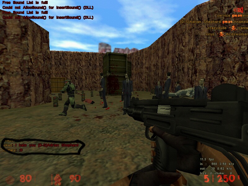 Bots Face off with Killer Gman and get angry. image - Goofy Half-Life mod  for Half-Life - ModDB