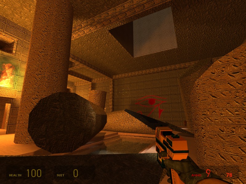 Egypt large room destroyed image - Evolution mod for Half-Life 2 - ModDB