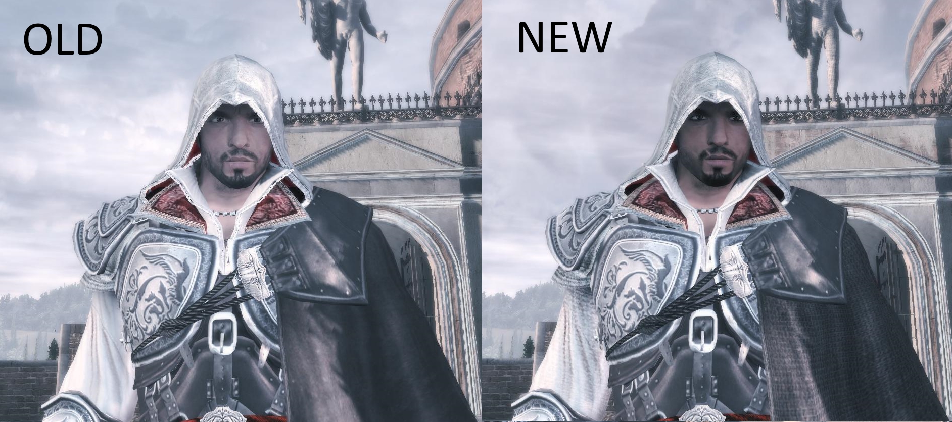 Brotherhood Ezio Facepatch [Assassin's Creed II] [Mods]