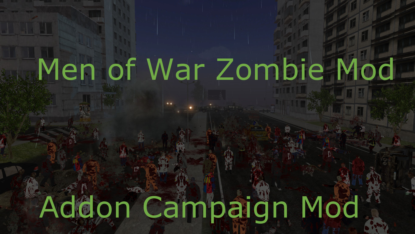men of war zombies mod