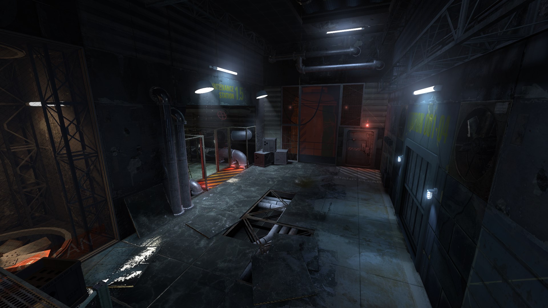 Maintenance Station image - Desolation mod for Portal 2 - Mod DB