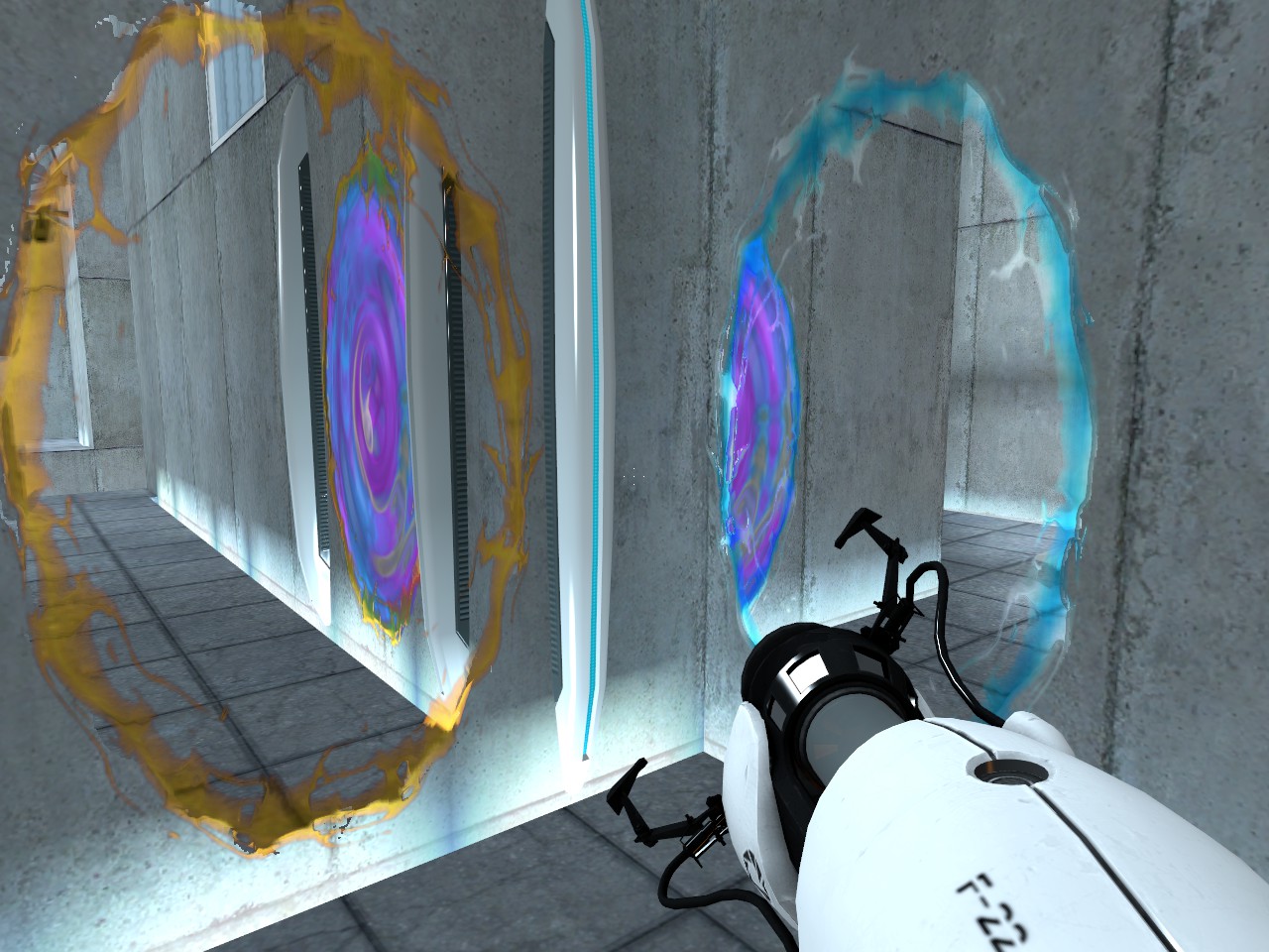 Portal 2 portal gun skins фото 26