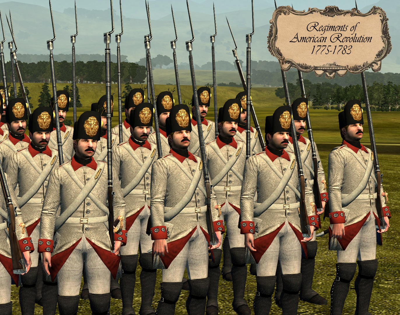 regiments of american revolution mod