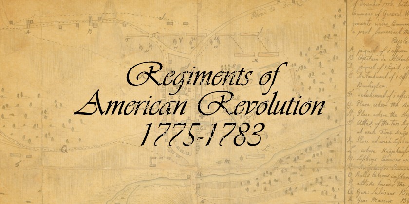 Regiments of American Revolution [RoAR]