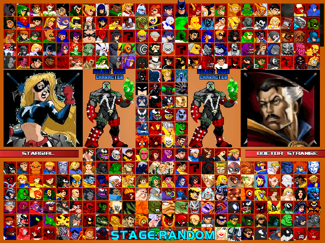 Marvel Vs Dc Universe Characters