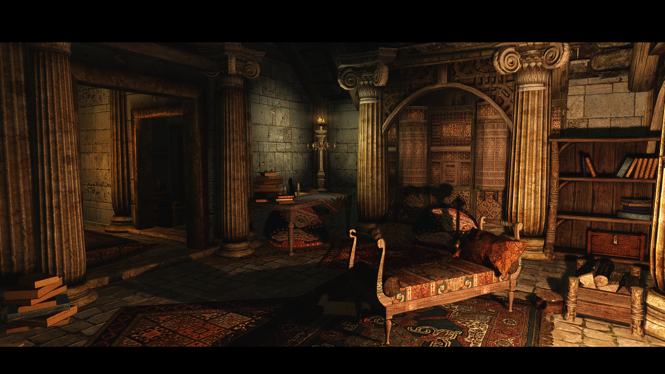Living room image Abandoned Temple mod for Elder Scrolls