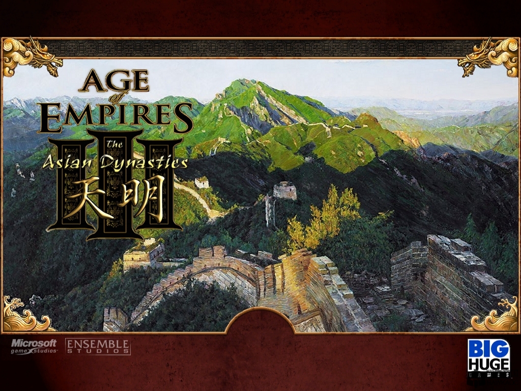 age of empire 3 asian dynasty