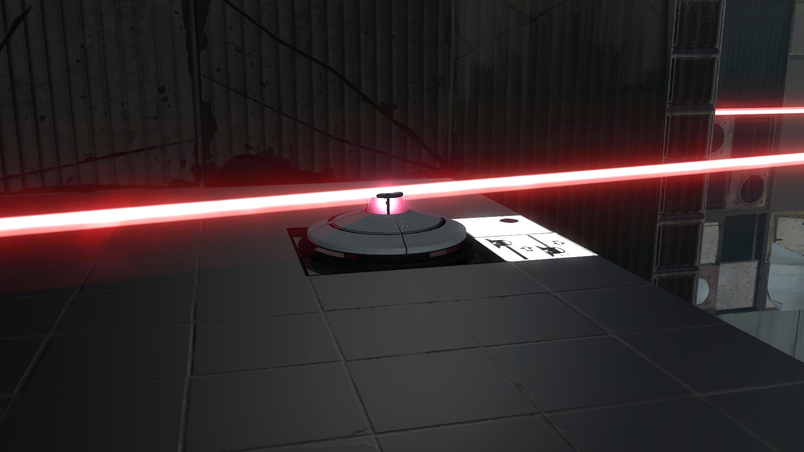 Portal 2 комната с 3 лазерами фото 2