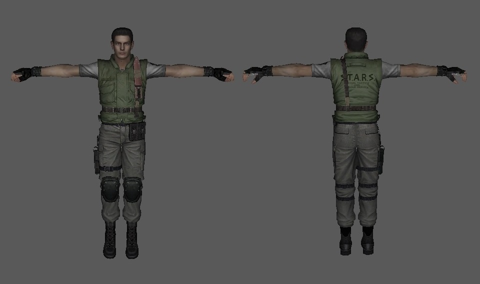 Resident Evil 4 Chris Mod - Colaboratory