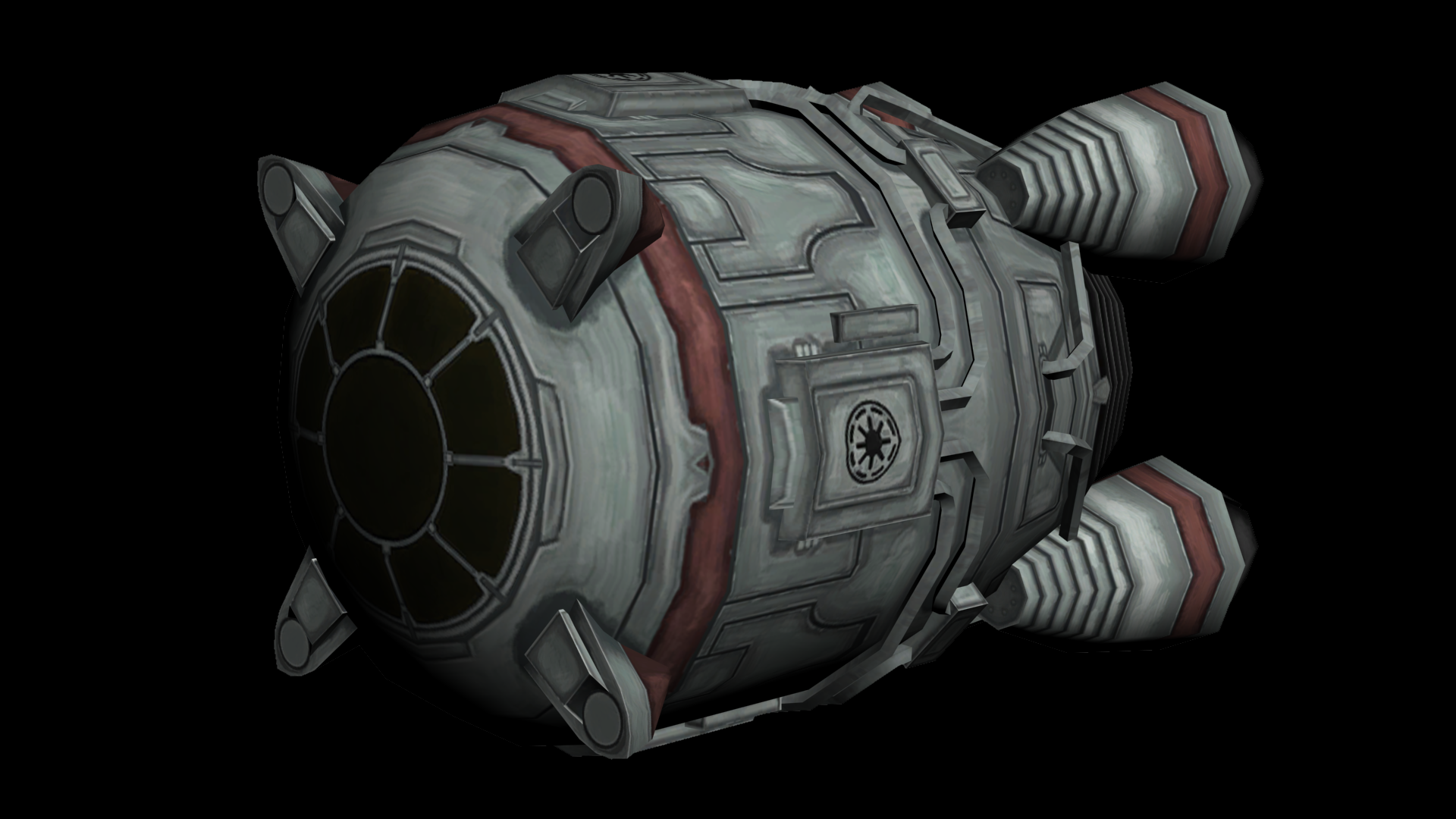 Escape pod Concept Art