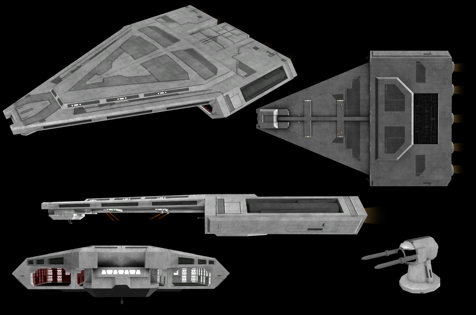 Quasar Class Fire Carrier Image Republic Assault The Clone Wars Mod