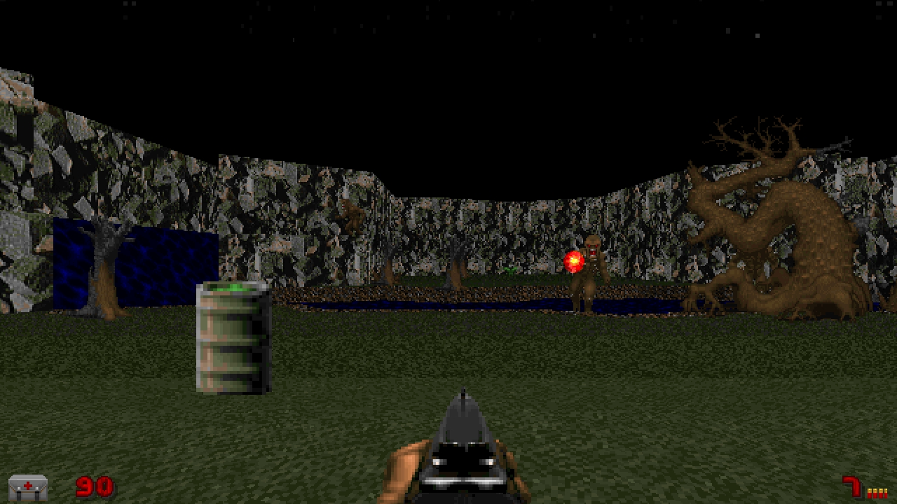 Image 4 - Dark Doom mod for Doom II.